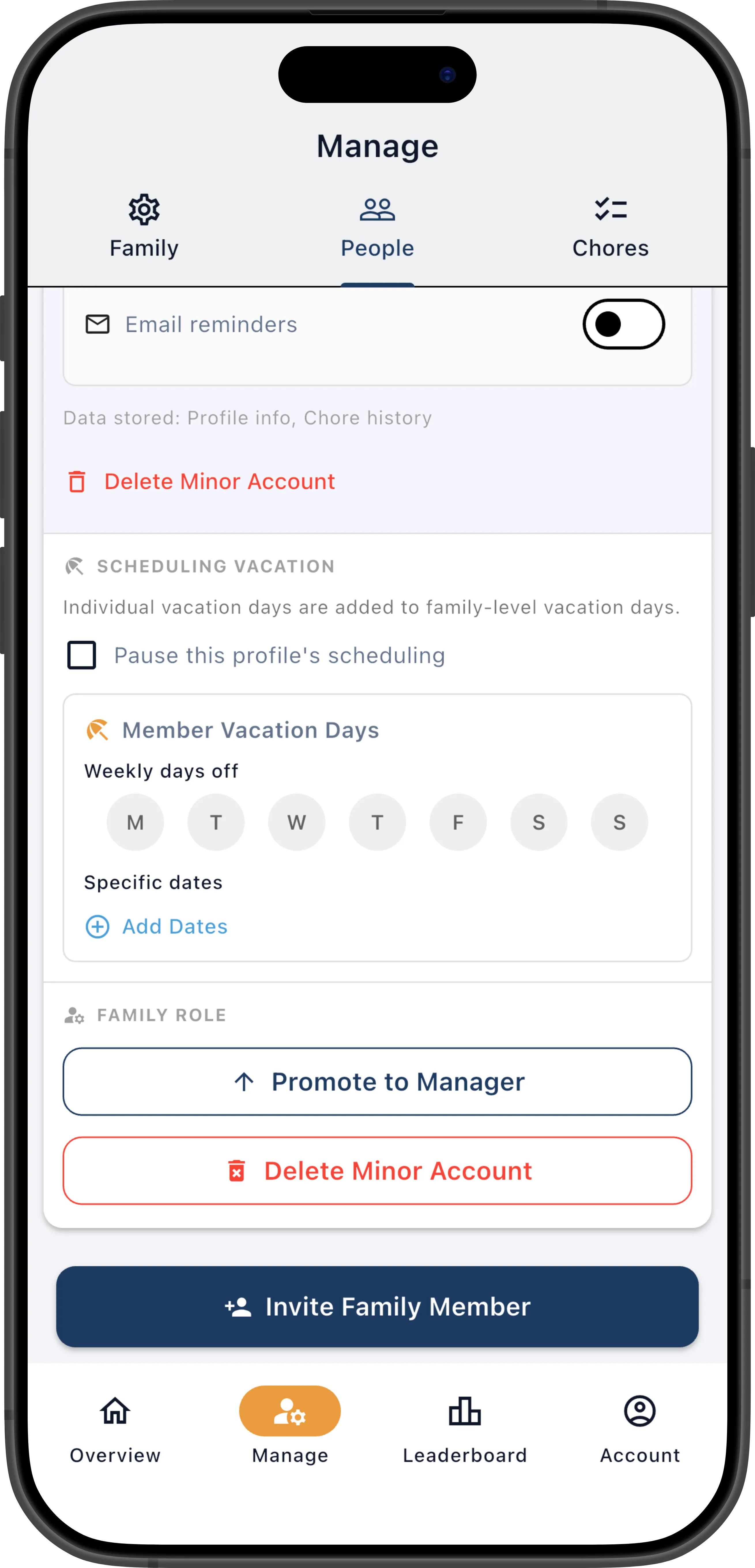 Age group selection dialog showing Adult, Teen, and Child options with a confirmation prompt